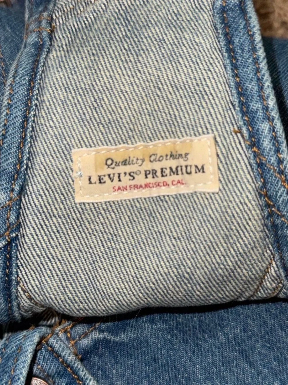 Levi's Blue Denim Women's Overalls - Casual Bib Style